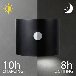 Sygonix SY-5770788 venkovní solární nástěnné osvětlení s PIR senzorem LED černá