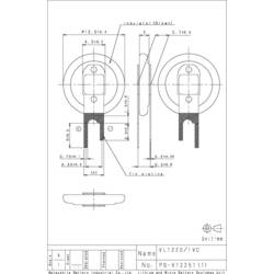 Panasonic VL1220-1VCE knoflíkový akumulátor VL 1220 lithiová 7 mAh 3 V 1 ks