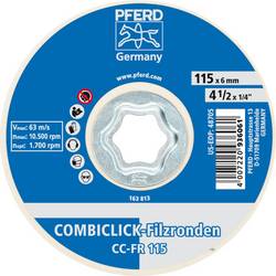 PFERD TOOLS 42003015 COMBICLICK Filzronden CC-FR Ø 115 mm pro lesklý povrch úhlové brusky Průměr 115 mm