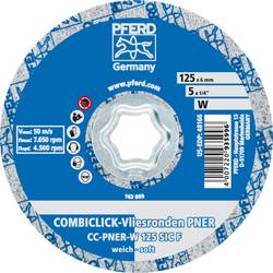 PFERD TOOLS 42002056 COMBICLICK lisované rouno CC PNER Ø 125 mm měkké SiC jemné pro dokončování Průměr 125 mm