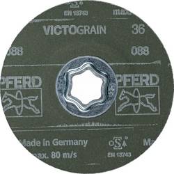 PFERD TOOLS 64111636 Vláknový kotouč COMBICLICK Ø 115 mm VICTOGRAIN 36, maximální výkon na oceli Průměr 115 mm