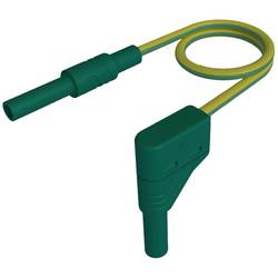 Hirschmann Test & Measurement MAL S WG-B 100/2,5 ge/gn bezpečnostní měřicí kabely 4mm bezpečnostní zástrčka 4mm bezpečnostní zástrčka 100 cm žlutozelená 1 ks