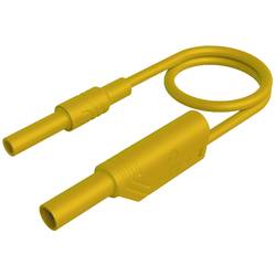 Hirschmann Test & Measurement MAL S WS-B 50/2,5 ge bezpečnostní měřicí kabely 4mm bezpečnostní zdířka Stohovatelný bezpečnostní banánkový konektor 4 mm 50 cm