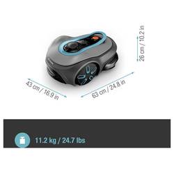 GARDENA 19923-20 smart SILENO free Set, kabellos robotická sekačka pro plochu (max.) 1200 m²