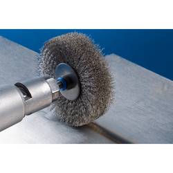 PFERD TOOLS Kulatý kartáč POS RBU Ø 70 x 15 mm Ø dříku 6 mm Ø drátu z ušlechtilé oceli Ø 0,30 POS RBU 7015/6 INOX 0,30 43701019 10 ks