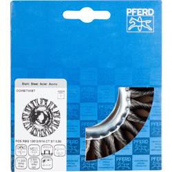 PFERD TOOLS Kulatý kartáč COMBTWIST RBG Ø 125 x 12 mm M14, ocelový drát Ø 0,50 pro úhlové brusky POS RBG 12512/M14 CT ST 0,50 43303051 1 ks
