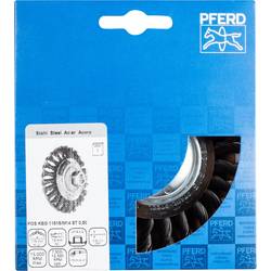 PFERD TOOLS Kuželový kartáč, ocel Ø 115 x 15 mm, M14, Ø 0,50, pro úhlovou brusku 43315001 1 ks