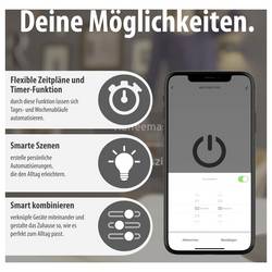 Brennenstuhl brennenstuhl®Connect 1179050020 venkovní LED reflektor 24 W Barvy světla (LED svítidlo): bílá