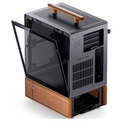 Jonsbo T7 midi tower pouzdro, PC skříň, herní pouzdro černá
