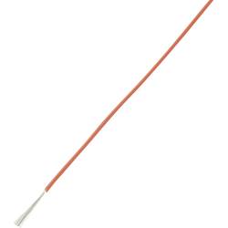 TRU COMPONENTS 1567230 lanko/ licna, LiY, 1 x 0.50 mm², červená, 100 m