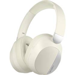 LogiLink BT0071C sluchátka uzavřená (Over Ear) Bluetooth® krémová Potlačení hluku headset telefon