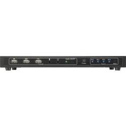 SpeaKa Professional 4 porty přepínač KVM HDMI USB 1920 x 1080 Pixel, 3840 x 2160 Pixel