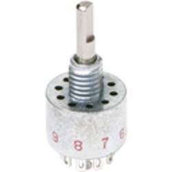 C & K Switches MD06L1NCQD otočný spínač 125 V, 28 V/DC 250 mA Počet pozic přepínače 6 1 x 30 ° 1 ks Piece