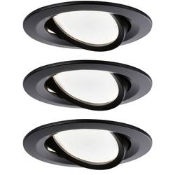 Paulmann 94472 Nova LED vestavné svítidlo, LED, pevně vestavěné LED, 18 W, černá (matná)