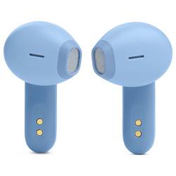 JBL Wave Flex špuntová sluchátka (In Ear) Bez kabelu, Bluetooth® modrá Nabíjecí pouzdro, dotykové ovládání, voděodolná