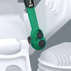 Wera 8100 SB 13 Zyklop Comfort sada s ráčnou, palcový , metrický, 3/8 , 11dílná, 05005531001