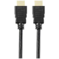 SpeaKa Professional HDMI kabel Zástrčka HDMI-A, Zástrčka HDMI-A 3.00 m černá SP-10481296 8K UHD, PVC plášť HDMI kabel