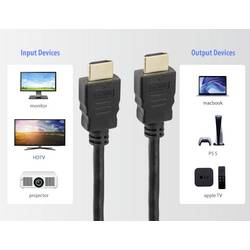SpeaKa Professional HDMI kabel Zástrčka HDMI-A, Zástrčka HDMI-A 3.00 m černá SP-10481296 8K UHD, PVC plášť HDMI kabel