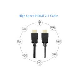 SpeaKa Professional HDMI kabel Zástrčka HDMI-A, Zástrčka HDMI-A 3.00 m černá SP-10481296 8K UHD, PVC plášť HDMI kabel
