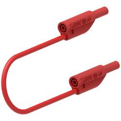 Electro PJP 240-IEC-CD1-100R měřicí kabel lamelová zástrčka 2 mm lamelová zástrčka 2 mm 1.00 m červená 1 ks