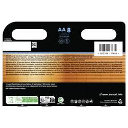 Duracell Optimum tužková baterie AA alkalicko-manganová, 1.5 V, 8 ks