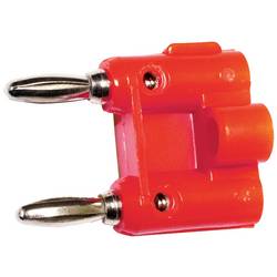Mueller Electric BU-00247-2 banánkový konektor červená Délka: 41.148 mm 1 ks Piece