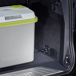 Severin 2925 přenosná lednice (autochladnička) Energetická třída (EEK2021): E (A - G) termoelektrický (peltierův článek) 5 V, 12 V, 230 V šedá, zelená, bílá 25