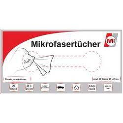 IWH 071125 in Box utěrka z mikrovlákna 20 ks (d x š) 25 cm x 25 cm