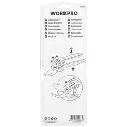 WorkPro 2620140 WP332009 zahradní nůžky 213 mm bypass