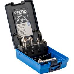 PFERD TOOLS SET KES HSS DIN 335 C90° 5 25202153 sada záhlubníků 6.3 mm, 10.4 mm, 16.5 mm, 20.5 mm, 25 mm HSS 1 ks