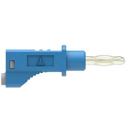 Electro PJP 2117-CD1-100Bl měřicí kabel banánková zástrčka banánková zástrčka 1.00 m modrá 1 ks