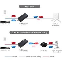 EDIMAX GP-101IT PoE injektor 1 GBit/s IEEE 802.3at (25.5 W), IEEE 802.3af (12.95 W)