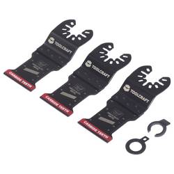 TOOLCRAFT TO-10283181 Karbidy sada multifunkčního nářadí 34 mm 3 ks