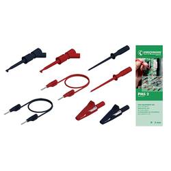 Hirschmann Test & Measurement PMS 2 sada měřicích kabelů zástrčka 2 mm zástrčka 2 mm 1.00 m černá, červená 1 sada