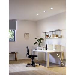 Paulmann 92961 LED vestavné svítidlo, LED, pevně vestavěné LED, 6 W, železo (kartáčované)