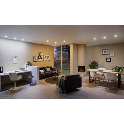 Paulmann 92961 LED vestavné svítidlo, LED, pevně vestavěné LED, 6 W, železo (kartáčované)