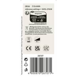 Paulmann 28707 LED Energetická třída (EEK2021) F (A - G) E14 svíčkový tvar 4.7 W = 39 W teplá bílá (Ø x v) 35 mm x 98 mm vlákno 1 ks