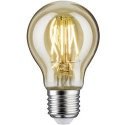 Paulmann 28714 LED Energetická třída (EEK2021) F (A - G) E27 klasická žárovka 4.7 W = 42 W zlatá (Ø x v) 60 mm x 106 mm vlákno 1 ks