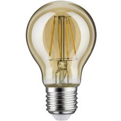 Paulmann 28714 LED Energetická třída (EEK2021) F (A - G) E27 klasická žárovka 4.7 W = 42 W zlatá (Ø x v) 60 mm x 106 mm vlákno 1 ks
