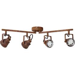 Brilliant Bente 26332/60 stropní lampa LED GU10 16 W rezavá