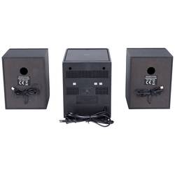 UNIVERSUM MS 300-21 stereo systém AUX, Bluetooth, CD, DAB+, FM, USB, s USB nabíječkou, vč. dálkového ovládání, včetně reproduktoru, funkce alarmu 2 x 5 W černá