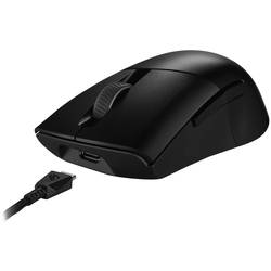 Asus Keris Wireless AimPoint optická herní myš, přenos bezdrátový, Bluetooth®, USB, 5 tlačítko, 36000 dpi, černá