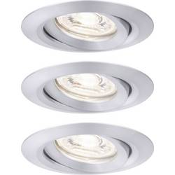 Paulmann 92975 EBL Nova mini Plus Coin LED vestavné svítidlo, LED modul, 4.20 W, hliník, sada 3 ks