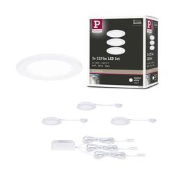 Paulmann LED osvětlení do skříně LED pevně vestavěné LED 2.5 W neutrální bílá bílá