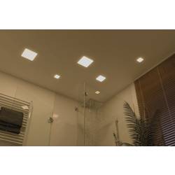 Paulmann 92394 EB Panel Veluna VariFit LED vestavné svítidlo, LED, pevně vestavěné LED, 8.50 W, saténová