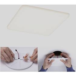 Paulmann 93061 EB Panel Veluna VariFit LED vestavné svítidlo, LED, pevně vestavěné LED, 17 W, saténová