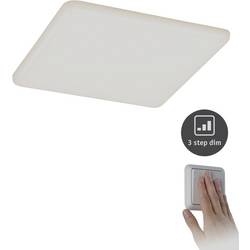 Paulmann 93061 EB Panel Veluna VariFit LED vestavné svítidlo, LED, pevně vestavěné LED, 17 W, saténová