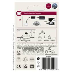Paulmann 94294 EBL Nova mini Coin LED vestavné svítidlo, LED, pevně vestavěné LED, 4 W, železo