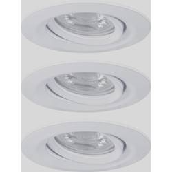 Paulmann 92971 EBL Nova mini Plus Coin LED vestavné svítidlo, LED, 4.20 W, bílá, sada 3 ks