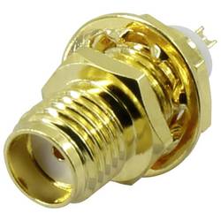 TRU COMPONENTS SMA-KHC-RG174 1372235 SMA konektor zásuvka, vestavná vertikální 50 Ω 1 ks